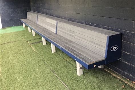 aluminum players bench mounting bracket|aluminum bleachers for dugouts.